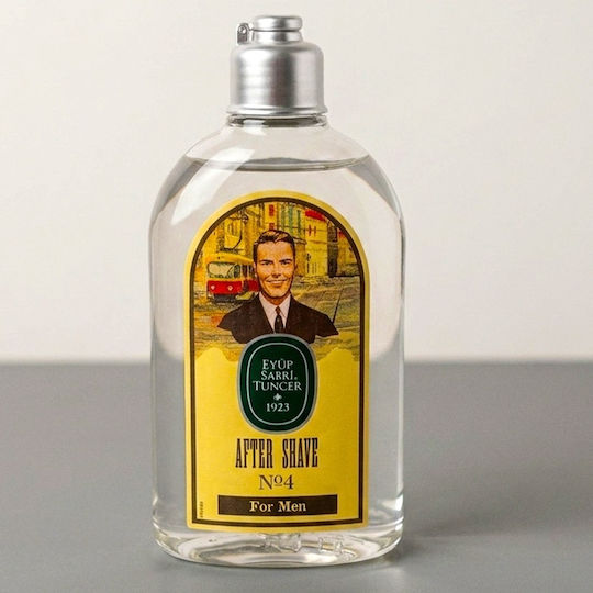 Set de bărbierit premium Gentleman Eyüp Sabri Tuncer No 4 Loțiune Aftershave Set complet de bărbierit Set de accesorii metalice în geantă elegantă