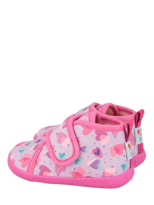 Frozen Kinderhausschuhe Stiefel Flieder