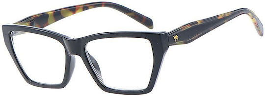 Cammello 7234 Дамски Oчила За Четене +4.50 Черно Розово 7234-black-pink-450_35134