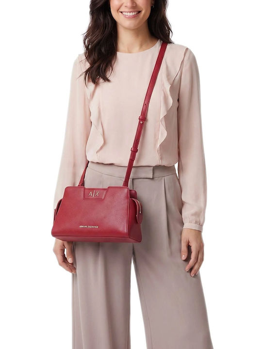 Women's Crossbody Shoulder Bag Burgundy