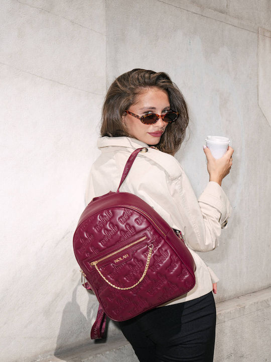 Pack Women's Crossbody / Backpack Bag Burgundy