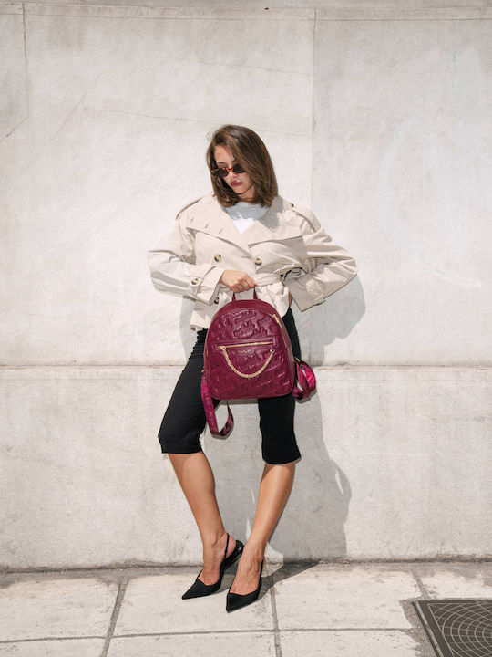 Pack Women's Crossbody / Backpack Bag Burgundy