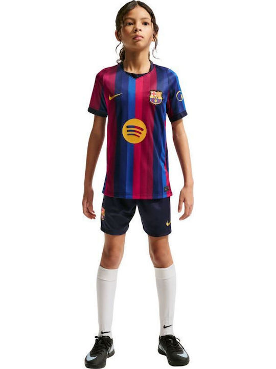FC Barcelona 2026/27 Stadium Home Детска Фланелка за Футболен Екип
