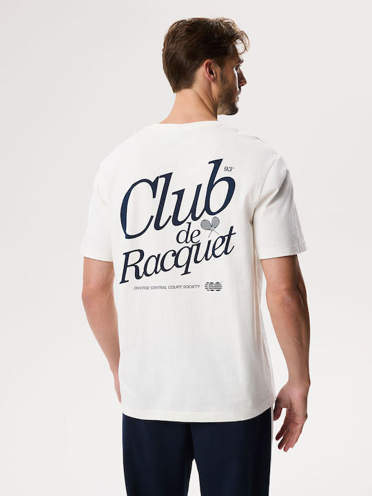 Open Logo 05 T-Shirt Elfenbein Herrenblusen