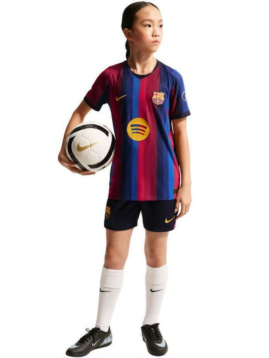 FC Barcelona 2026/27 Match Home Детска Фланелка за Футболен Мач Домашна