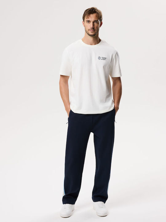 Open Logo 05 T-Shirt Elfenbein Herrenblusen