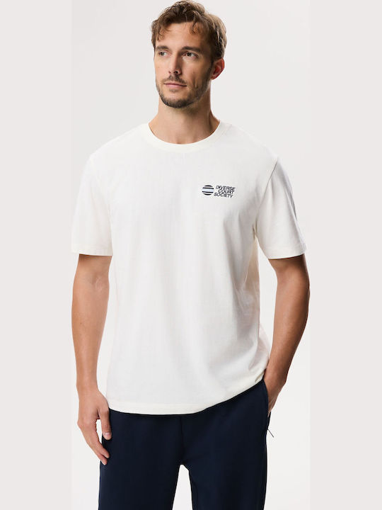 Open Logo 05 T-Shirt Elfenbein Herrenblusen