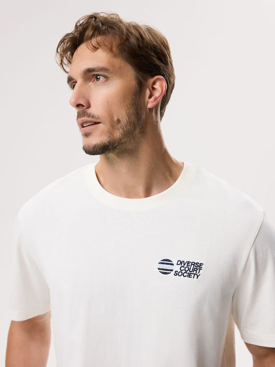 Open Logo 05 T-Shirt Elfenbein Herrenblusen