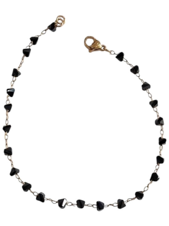 Kalliopi Silver Women's Steel Chain Bracelet 21cm