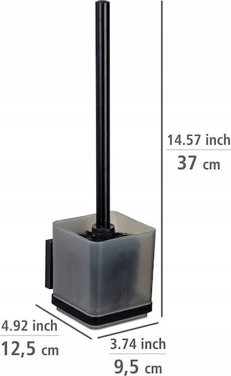 Wenko Inox Bathroom Toilet Brush Black