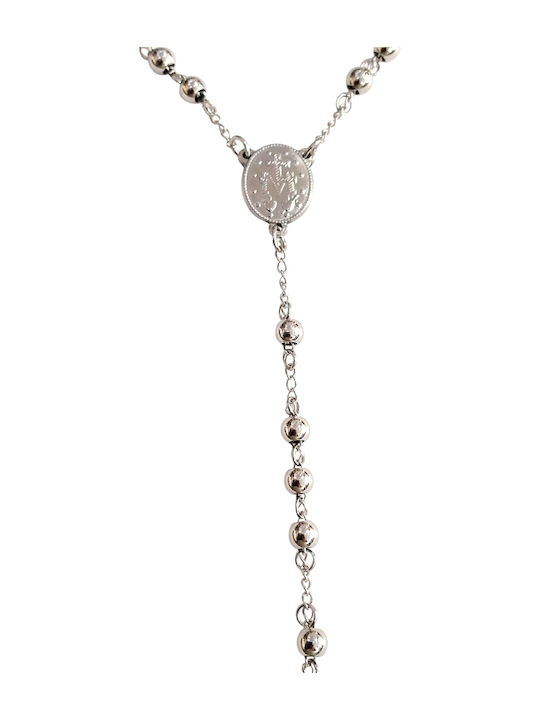 Kalliopi Silver Kalliopi Silver Rosenkranz aus Stahl