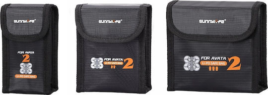 Sunnylife Battery Carrying Case Black for DJI Avata 2