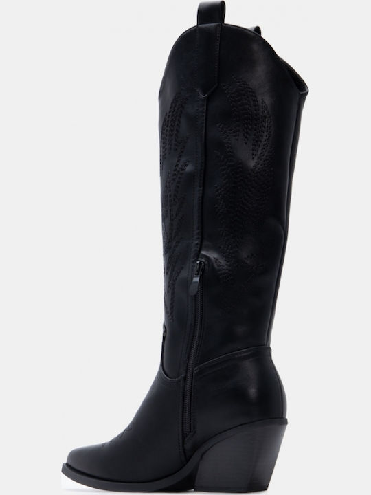 Women's Black Cowboy Boots