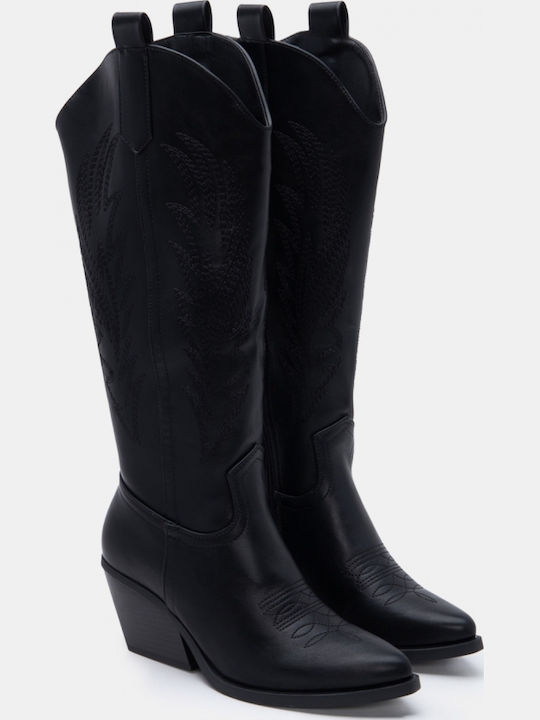 Women's Black Cowboy Boots