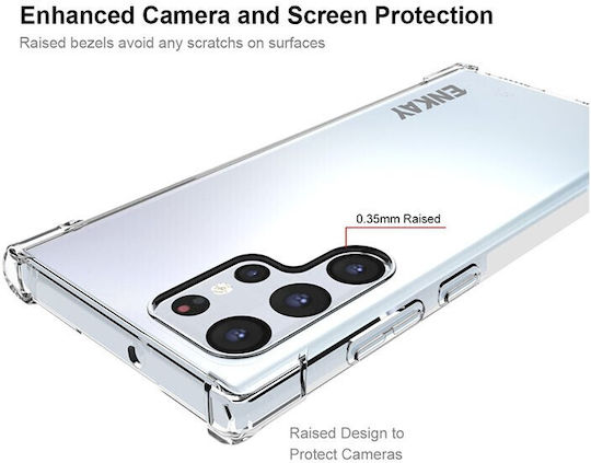 Enkay Θήκη Σιλικόνης Transparent Samsung Galaxy S22 Ultra 5g