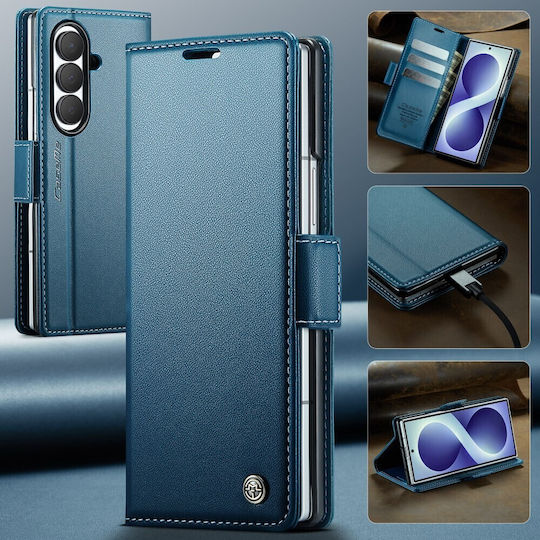 Caseme 023 Luminus Wallet Case Blue Samsung Galaxy Z Fold8 Ultra 5g