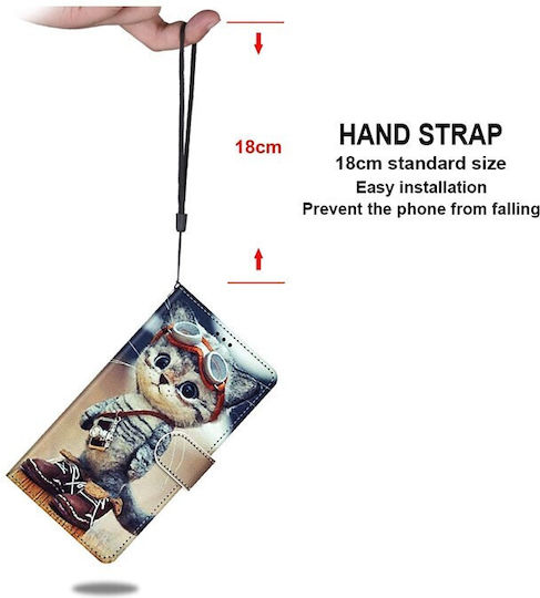 Coloured Drawing Cross Mobile Phone Case Wallet Leather Shoes Cat Samsung Galaxy S22 Ultra