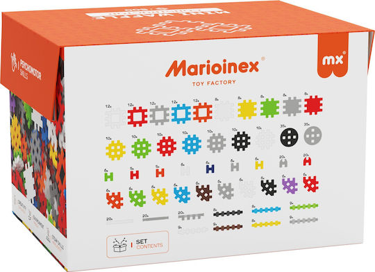 Marioinex Educational Building Blocks 500 Pieces