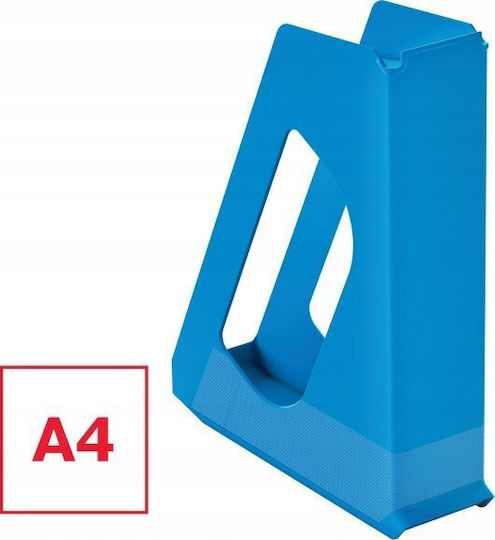 Esselte Organizator Pentru Dosare De Reviste Din Plastic Albastru