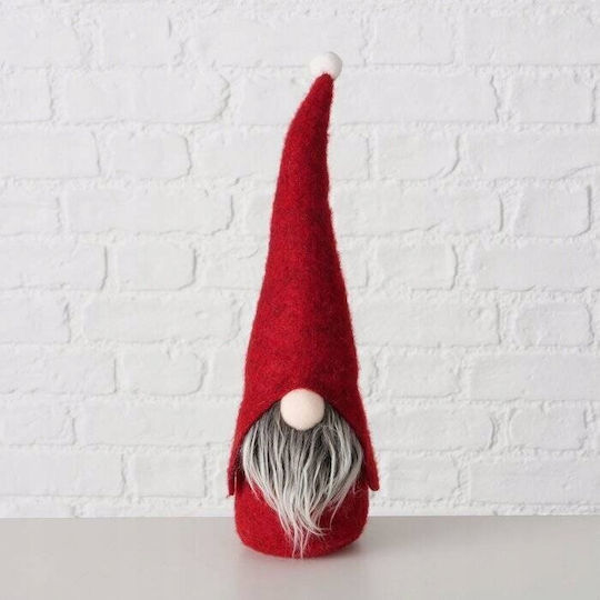 Boltze Weihnachtsfigur Stoff Zwerg Grün Länge 9cm