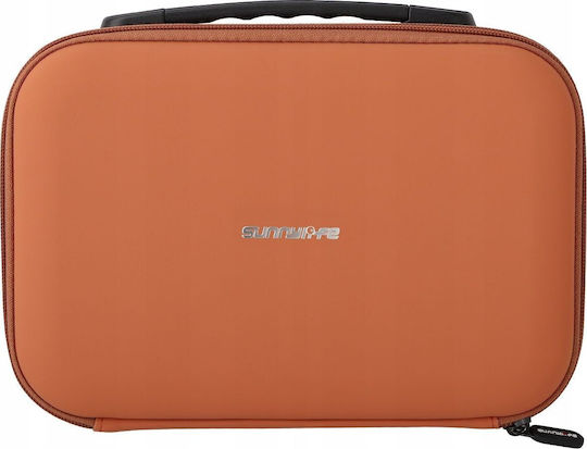 Sunnylife Controller Battery Carry Case Orange Fabric for DJI Neo 26.6x9.3x19.1cm