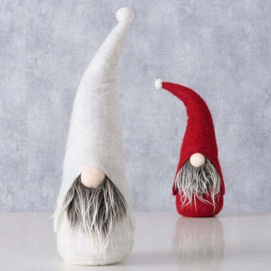 Boltze Weihnachtsfigur Stoff Zwerg Grün Länge 9cm