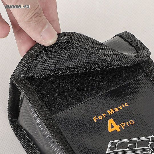 Sunnylife Battery Carry Case Black for DJI Mavic 4 Pro 13.5x5x8cm