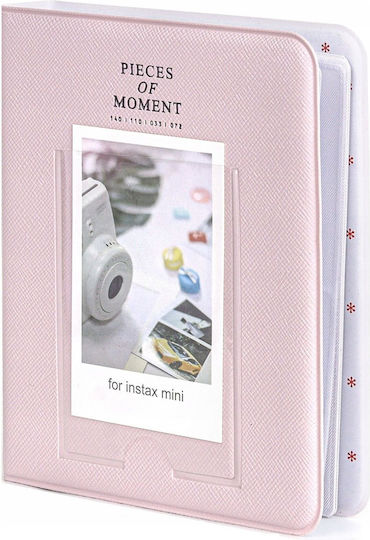 Loveinstant Mini Fotoalbum für 64 Fotos Rosa