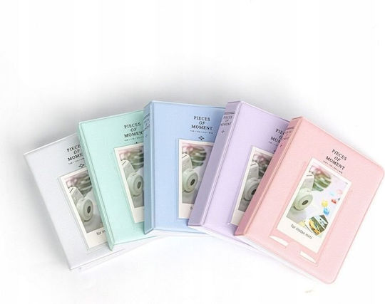 Loveinstant Mini Photo Album for 64 Blue Photos