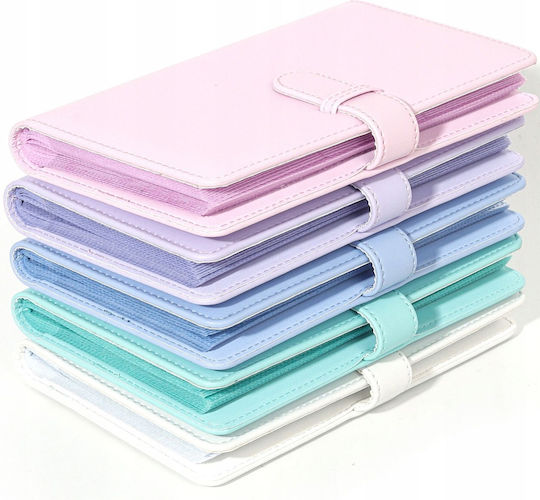 Loveinstant Mini Photo Album for 108 Blue Photos 5.4x8.6cm