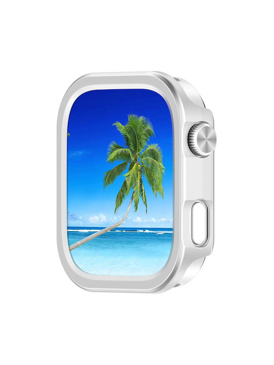 Redmi Watch 6 Half Coverage Pc Hollow Watch Προστατευτικό Κάλυμμα Ασημί