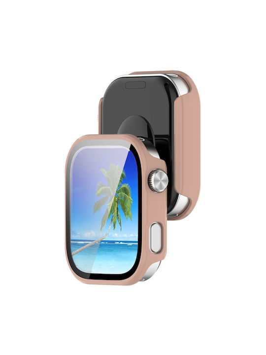 Redmi Watch 6 Folie Călită Husă de Protecție Integrată pentru Ceas Computer Cherry Pink