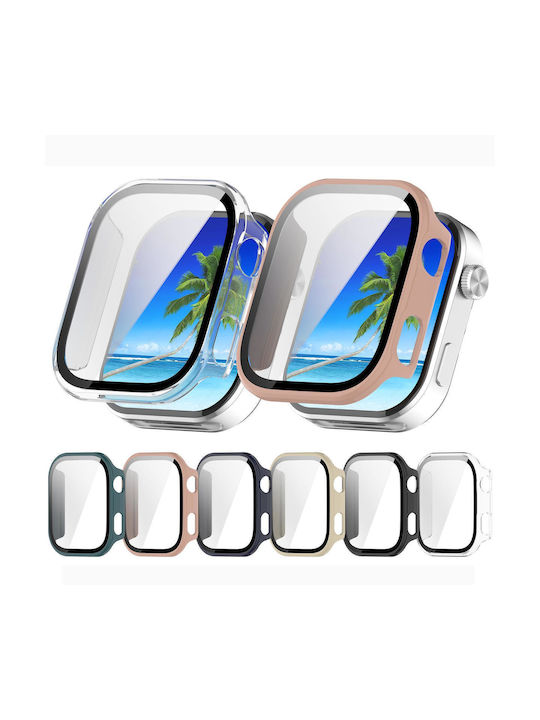 Redmi Watch 6 Folie Călită Husă de Protecție Integrată pentru Ceas Computer Cherry Pink
