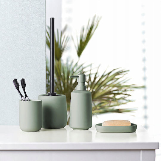 Keramische Toilettenbürste Badezimmer Grau