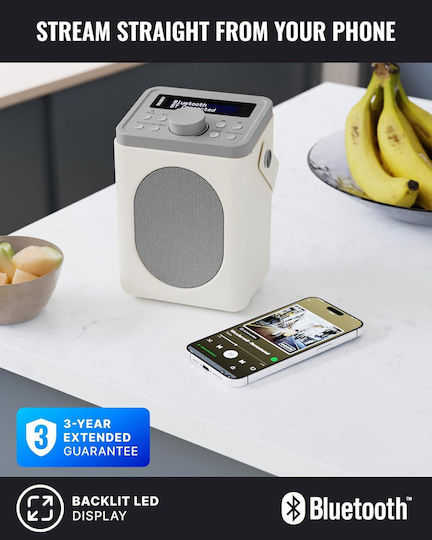 Majority Shelford Radio Portabil cu Baterie DAB+ cu Bluetooth