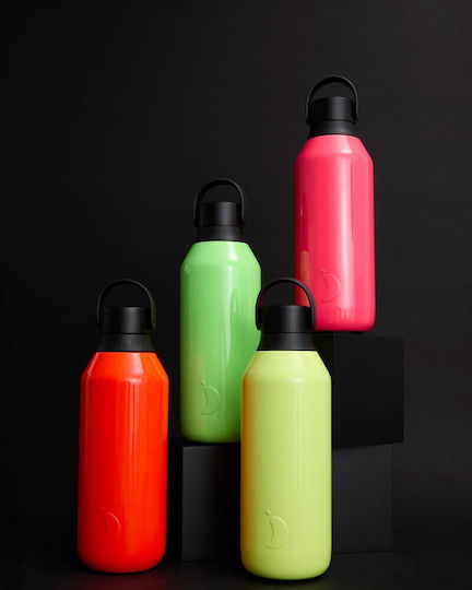 Chilly's Series 3 Thermos Bottle Stainless Steel BPA Free 500ml Voltage Flare
