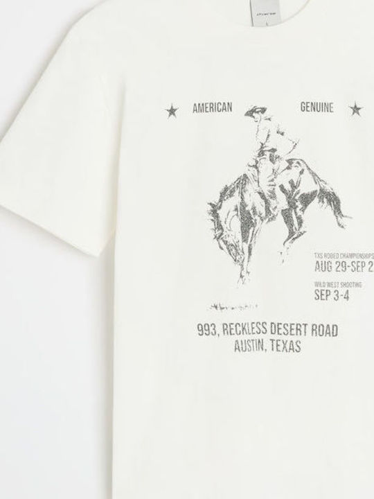 Amr Rod T-shirt Λευκό
