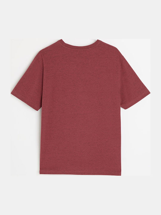 Her T-shirt Μπορντό