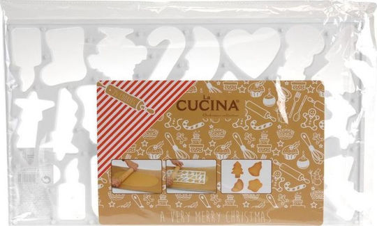 La Cucina Χριστουγεννιάτικα Κουπάτ Μπισκότων Μεταλλικά Καλούπια Κοπής Ζύμης Σετ Σχεδίων