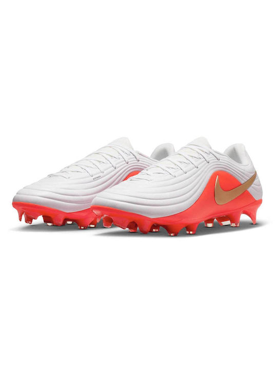 Nike Tiempo Football Shoes with Cleats White