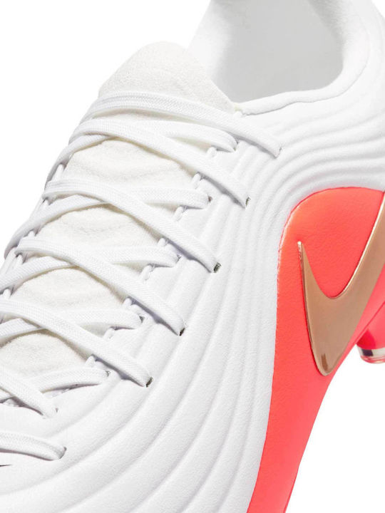 Nike Tiempo Football Shoes with Cleats White