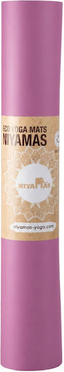 Niyamas Yogamatte Lila mit Tragegurt (183x68x0,5cm)