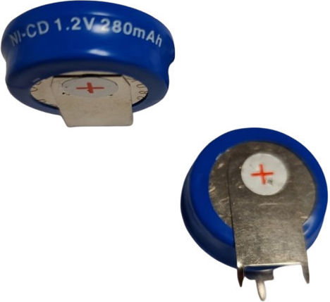 Wiederaufladbare Ni-Cd Batterie 280mAh 1,2V 1 Stück