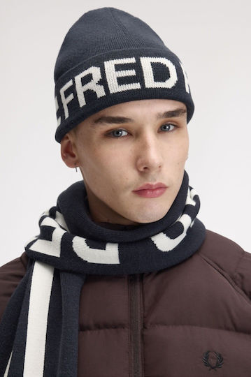 Beanie Men's Knitted Beanie in Blue Colour
