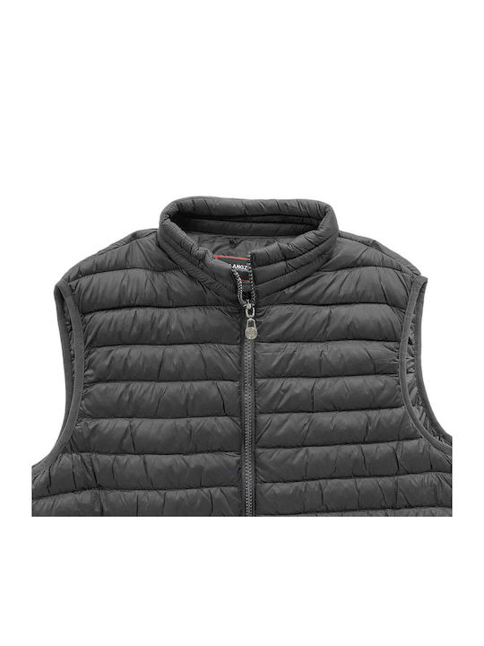 Sleeveless Puffer Jacket Black