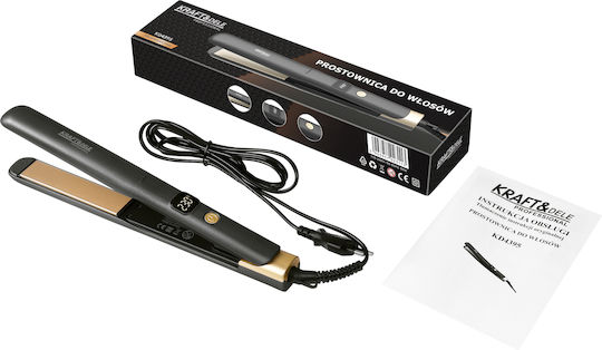 Kraft & Dele KD4395 Haarglätter mit Keramikplatten 60W
