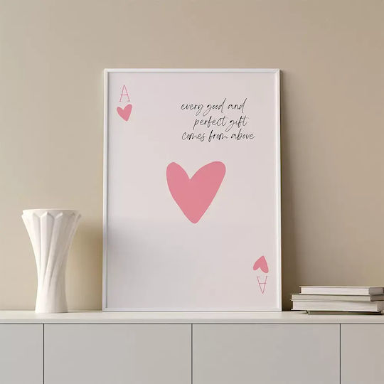 Quote Poster Every Good Perfect Gift Pq258 30cm X 40cm Premium Black Wooden Frame