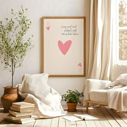 Quote Poster Every Good Perfect Gift Pq258 50cm X 70cm Λευκή Ξύλινη Κορνίζα-71865pd159958f55310