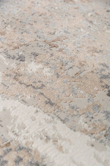 Biokarpet Fanci If36a Бял D Сив-160x230