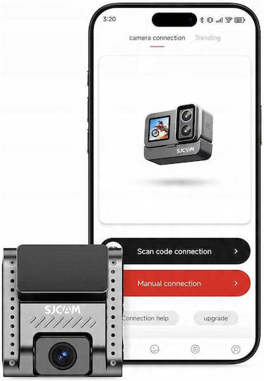 SJCAM M60S Autodigitale Videorekorder für Autos 4K Mit Bildschirm 2" Wi-Fi